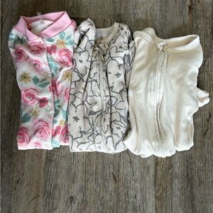 Baby Girl Sleepers Bundle